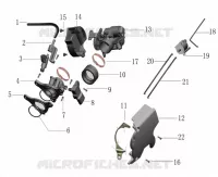 INJECTION DELPHI / BREATHER / SPROCKET HOUSING