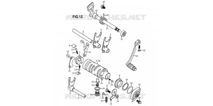 GEAR CHANGE PEDAL 