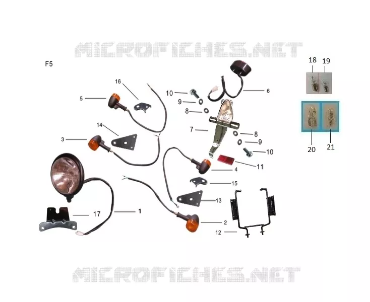 TAIL LIGHT / HEADLIGHT / INDICATORS