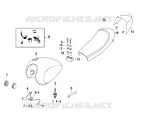 TANK / SEAT / KEY SET