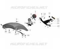 TAIL LIGHT / MUDGUARD
