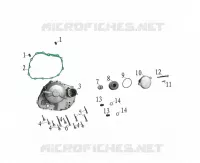 CLUTCH COVER / OIL FILTER