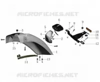 REAR MUDGUARD / TAIL LIGHT