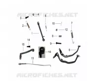 STAND / BRAKE PEDAL / GEAR LEVER