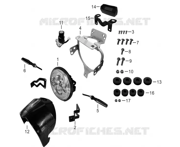 SPEEDOMETER / HEADLIGHT / INDICATORS