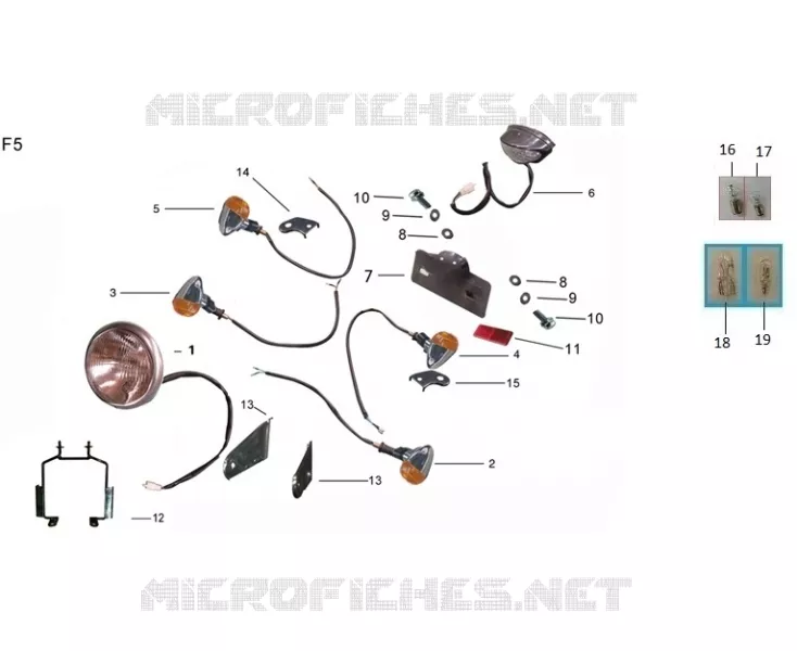 TAIL LIGHT / HEADLIGHT / INDICATORS