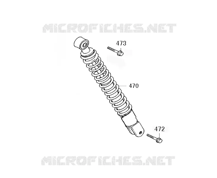 REAR SHOCK ABSORBER
