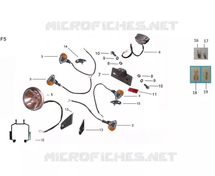 TAIL LIGHT / HEADLIGHT / INDICATORS