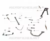 STAND / BRAKE PEDAL / GEAR LEVER