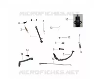 STAND / BRAKE PEDAL / GEAR LEVER