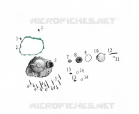 CLUTCH COVER / OIL FILTER