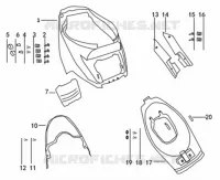 FAIRINGS / UNDERSEAT COMPARTMENT