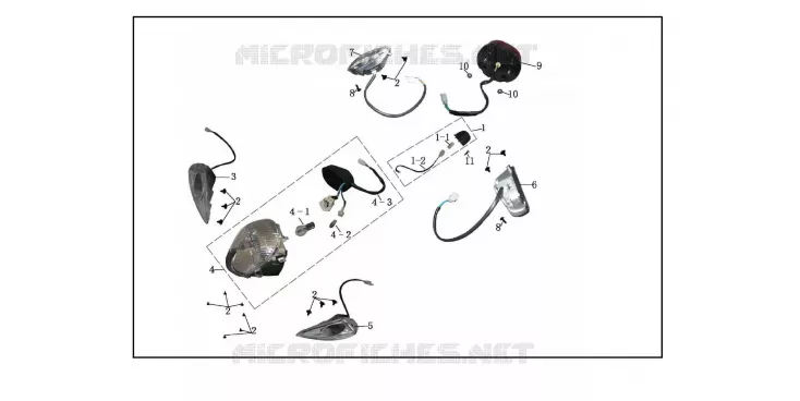 TAIL LIGHT / HEADLIGHT / INDICATORS