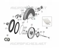 WHEEL / MUDGUARD / SIDECAR