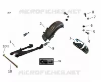 SWINGARM / REAR MUDGUARD