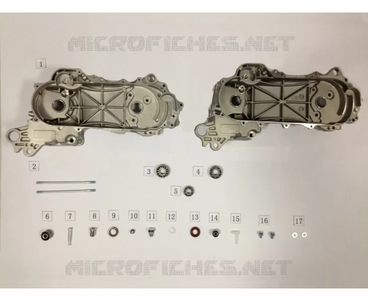 LEFT ENGINE CASING