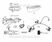 SEAT / HARNESS / REAR FRAME / FILTER HOUSING