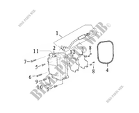 CYLINDER HEAD COVER for Mash SIXTY FIVE 125 (4T) 2013