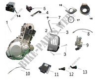 ENGINE COMPONENTS for Mash TWO FIFTY EURO 4 2017