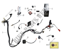 ELECTRICAL COMPONENTS for Mash ADVENTURE 400 2015