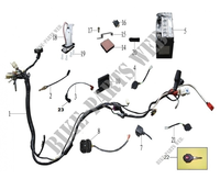 ELECTRICAL COMPONENTS for Mash ADVENTURE 400 2016