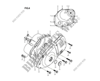 ENGINE COVER for Mash BROWN SEVEN 125 2018