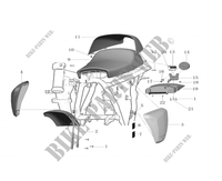 SIDE COVERS / SEAT / FRONT AND REAR MUDGUARD / TAILLIGHT for Mash DIRT TRACK 650 2020