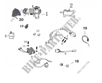 ELECTRICAL COMPONENT / THROTTLE BODY for Mash FALCONE 125 2019