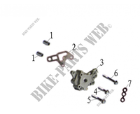 OIL PUMP for Mash FORCE 400 ARMY 2019