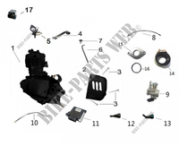 ENGINE COMPONENTS for Mash NEW SEVENTY 125 2020
