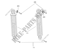 SHOCK ABSORBER for Mash SIXTY 125 (4T) EURO 4 2020