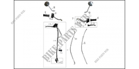 BRAKES / CABLES / SWITCHES for Mash SIXTY FOUR 50 (4T) 2013