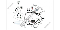 WIRING HARNESS for Mash SIXTY FOUR 50 (4T) 2013