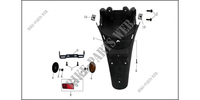 REAR MUDGUARD for Mash SIXTY FOUR 50 (4T) 2014