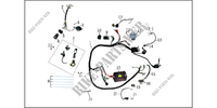 WIRING HARNESS for Mash SIXTY FOUR 50 (4T) 2014