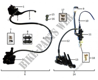 BRAKE SYSTEM for Mash TWO FIFTY 2015