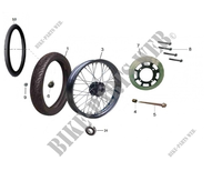 FRONT WHEEL for Mash TWO FIFTY 2015