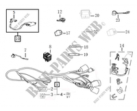 ELECTRICAL COMPONENTS for Mash CITY 50 2.0 EURO 5 2021