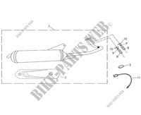 EXHAUST for Mash LEGEND'R 50 EURO 5 2021